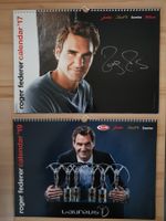 2 Roger Federer Kalender 2017 (mit Unterschrift) und 2019