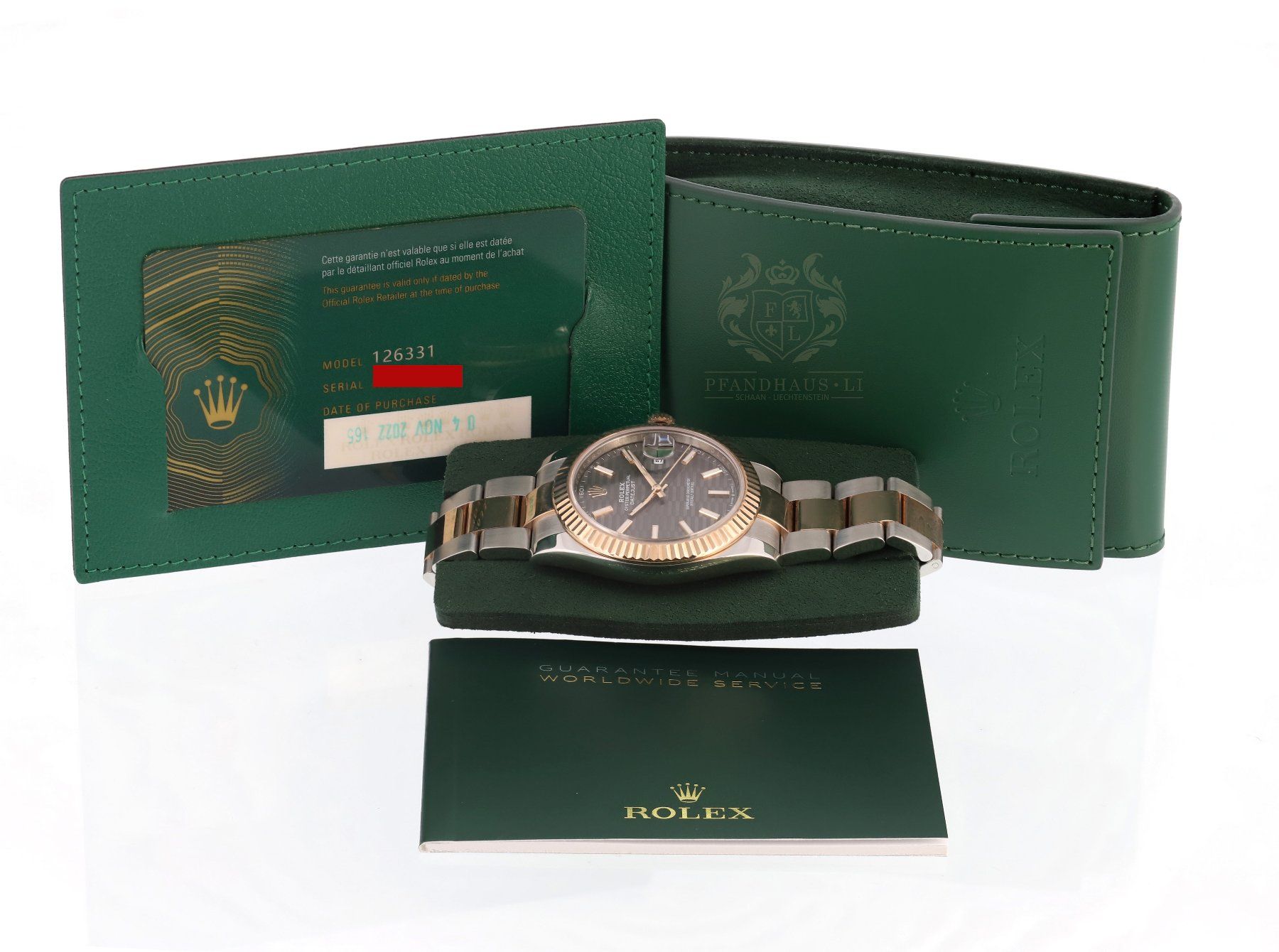 Rolex Orologi: ROLEX DATEJUST  41 REF. 126331 – Usato da Schaan venduto da Pfandhaus-LI 9