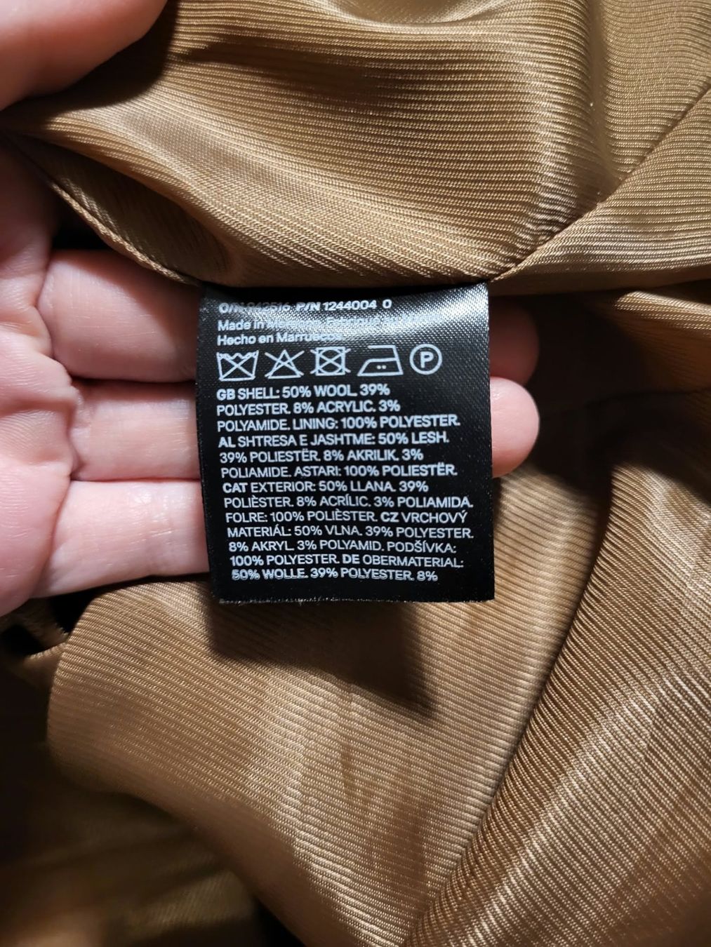 H&M Cappotti: Wool mix lang Mantel – Usato da Neuenhof venduto da rai_rm9z 1