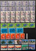 Lot Zuschlagsausgaben incl. Viererblocks gest. Kat. 100.-