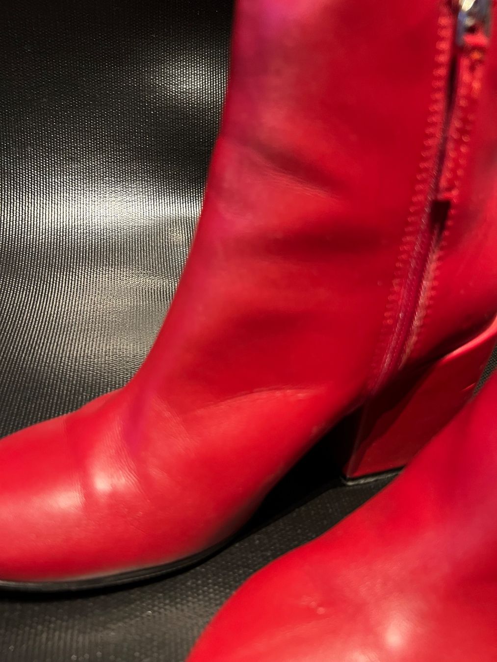 Damenschuhe: Pull& Bear Boot Stiefelette Rot Gr 36 – Gebraucht aus Frenkendorf von Style365 6