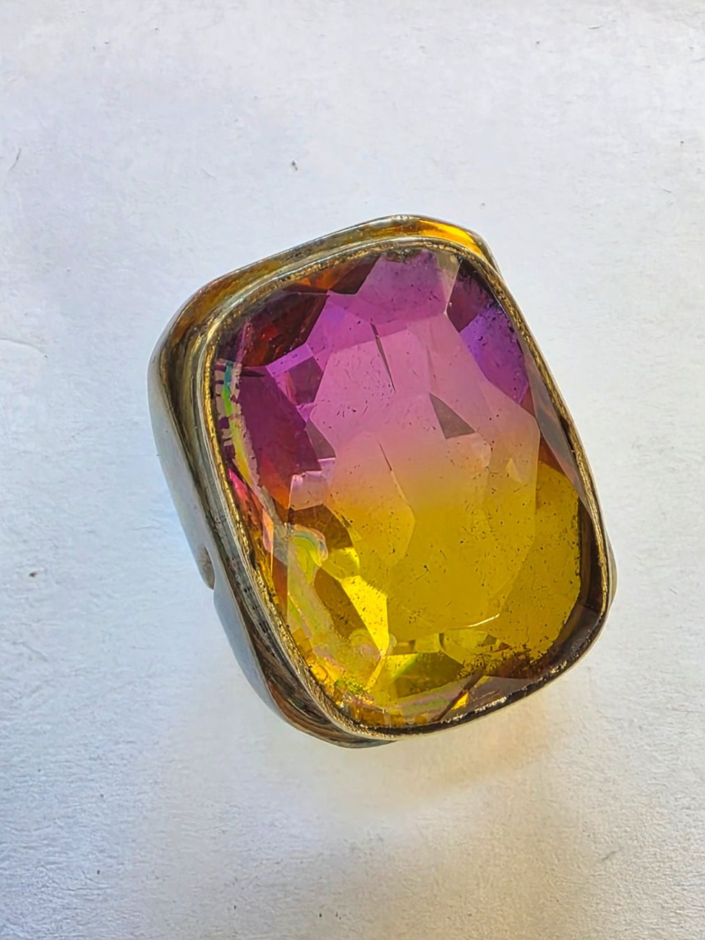 Anelli: Zweifarbiger Silber Fingerring – Nuovo (secondo la descrizione) da Zürich venduto da ben_mn5h 3