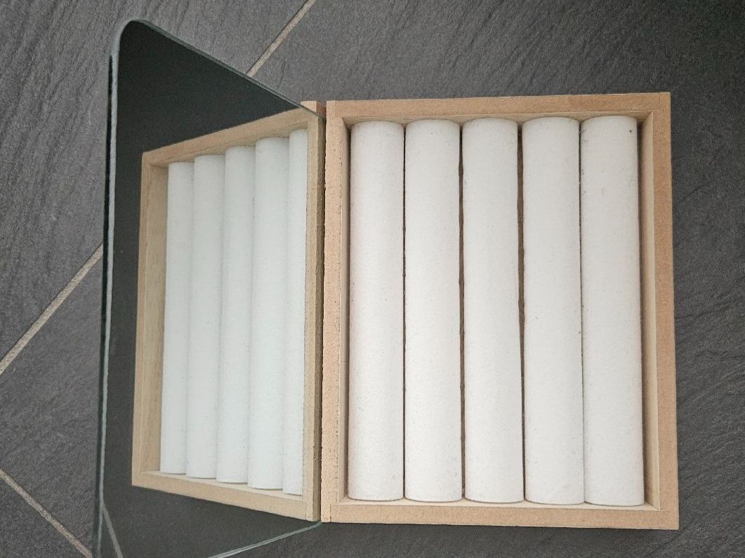 Portagioie: Schmuckschatulle aus Holz mit Spiegel – Usato da Hettlingen venduto da Leaena279 2