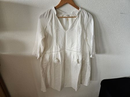 robe blanche d'allaitement Tajinebanane 