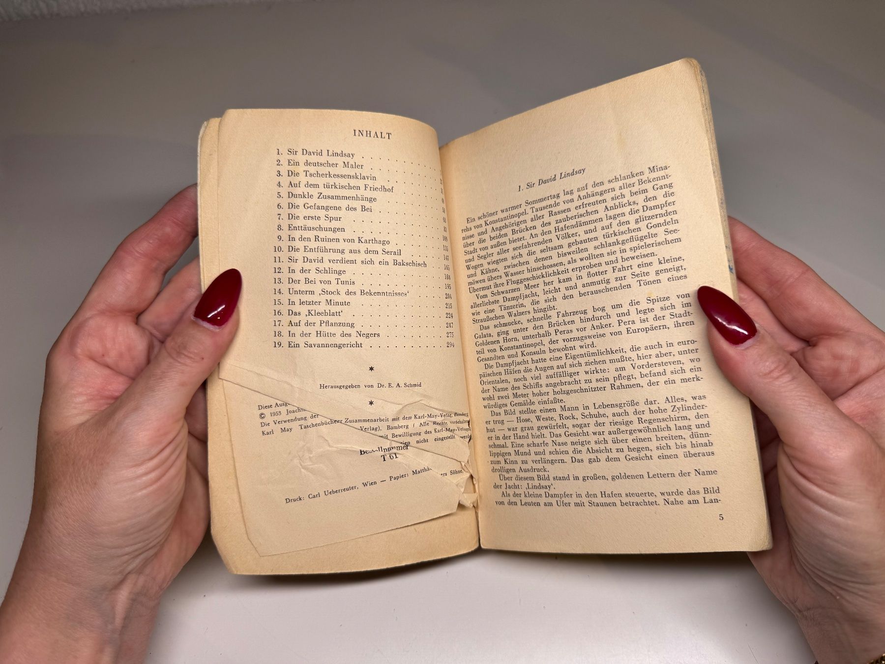 Libri: ROMAN: Karl May, Der Derwisch – Usato da Grosswangen venduto da Kleine.Knoepfe 4