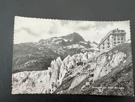 AK  1951 Rohnegletscher Stempel Eisgrotte     (G1300)