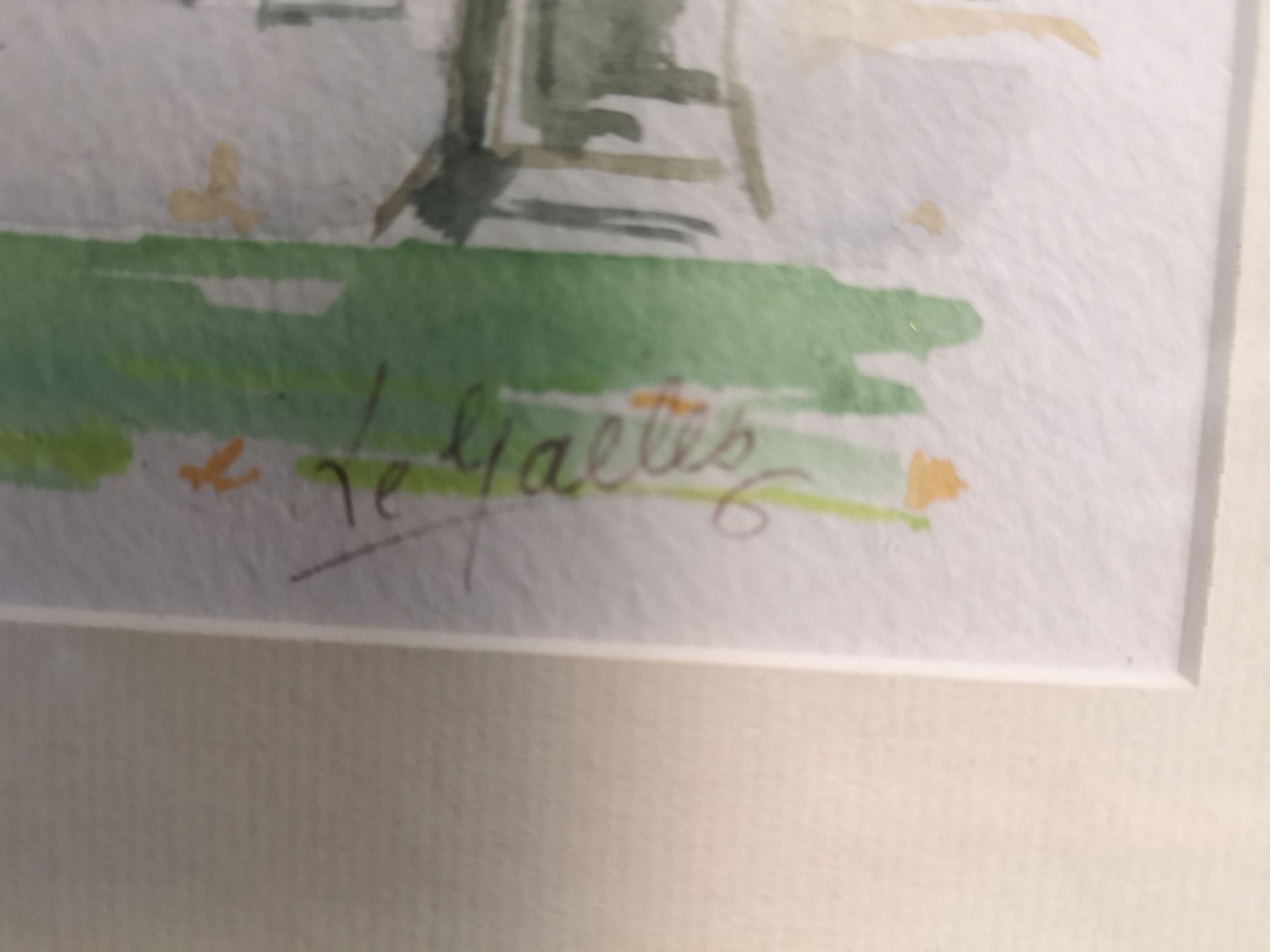 Tableaux: LE GALLES – D'occasion à Genève par Qanil77 2