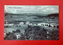 Safenwil (AG) - Bahnhofquartier - Fabriken-  Hochkamin -1914