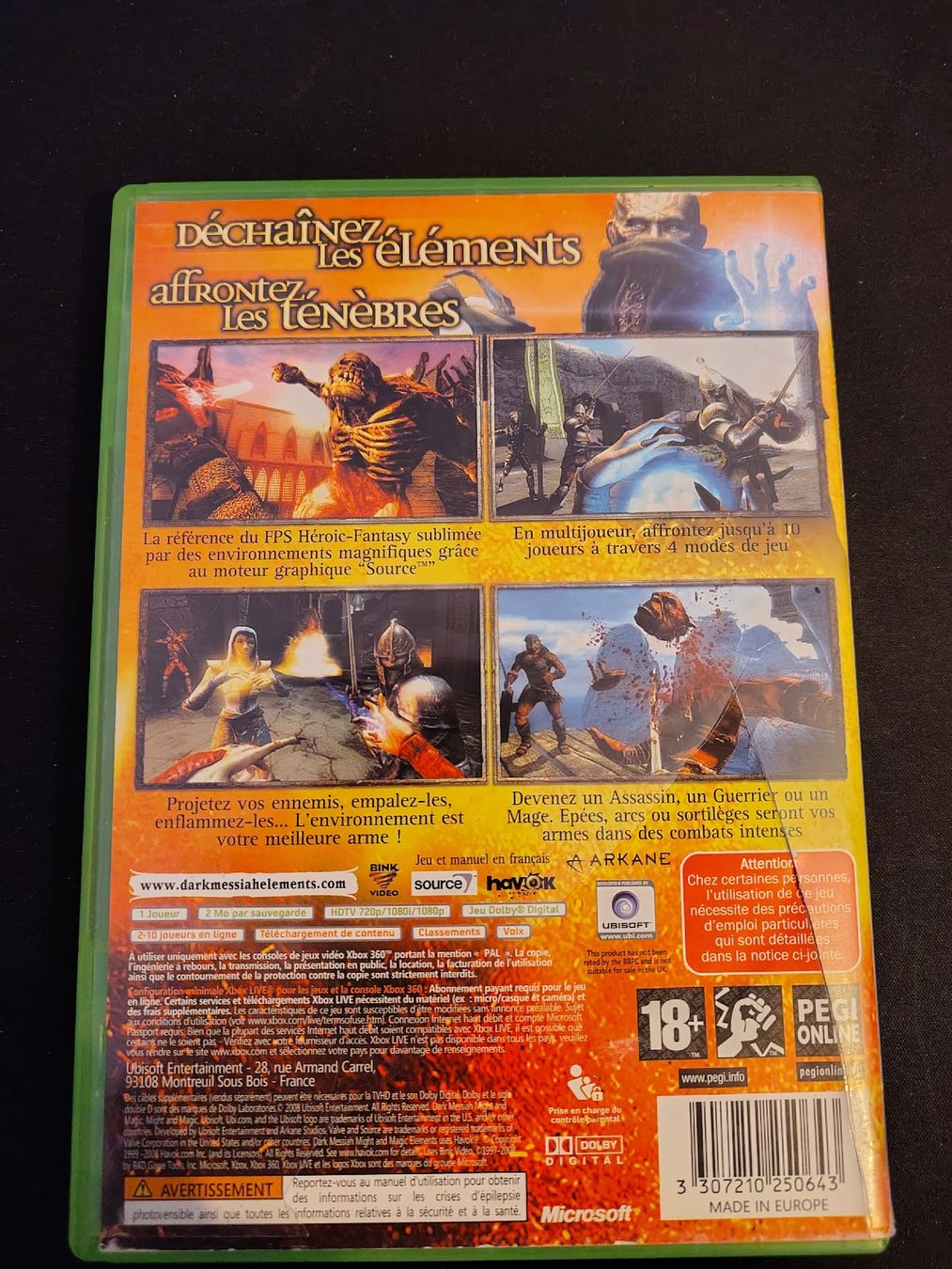 Jeux: dark messiah might and magic elements – D'occasion à Marly par mzi_p97f 2