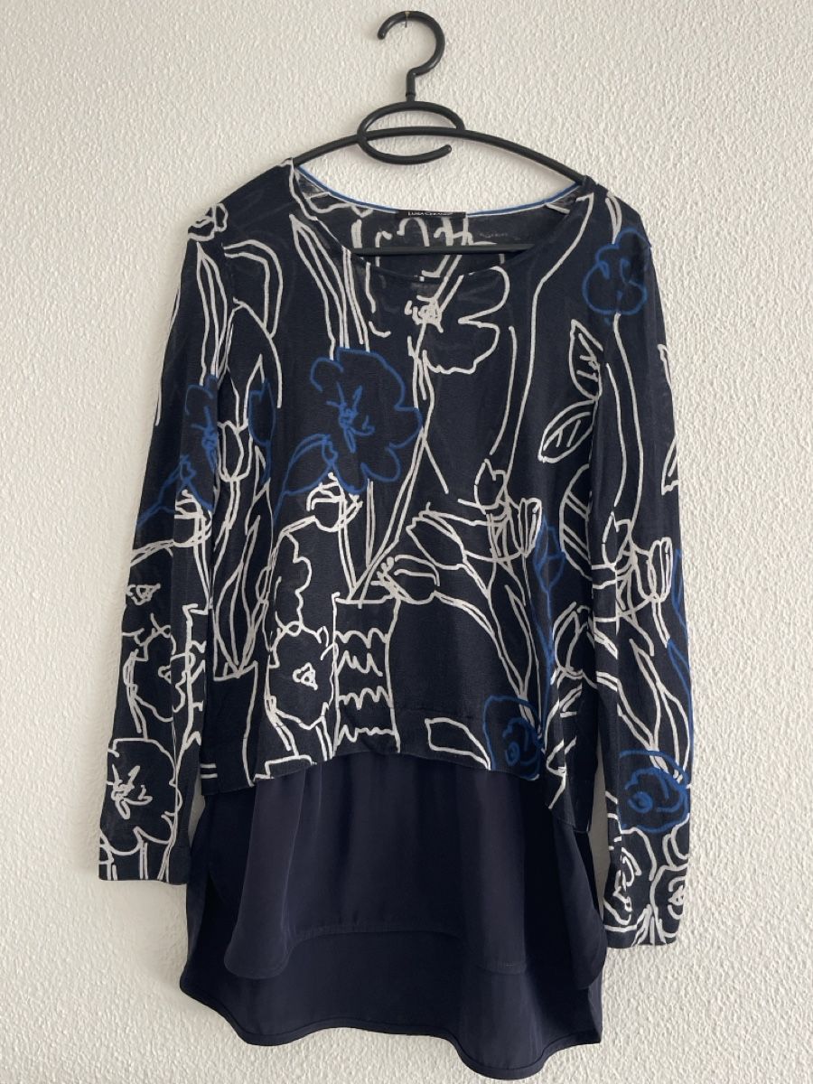Luisa Cerano Tops: Luisa Cerano Elegant Floral Print Top – Neu (gemäss Beschreibung) aus Winterthur von shp_xcc5