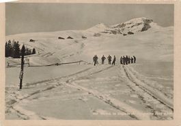 Ansichtskarte Mathon Skigebiet Beverinhütte