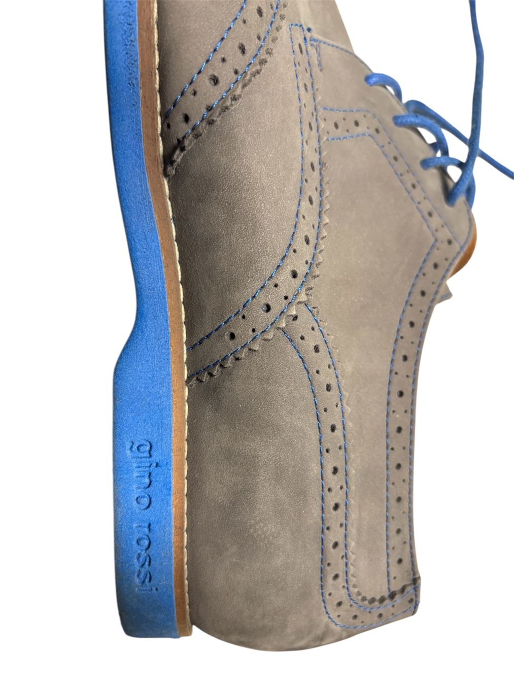 Scarpe da uomo: CHAUSSURE DERBIE GRISE GINO ROSSI – Usato da Essertines-Yverdon venduto da aureljos_pics 1