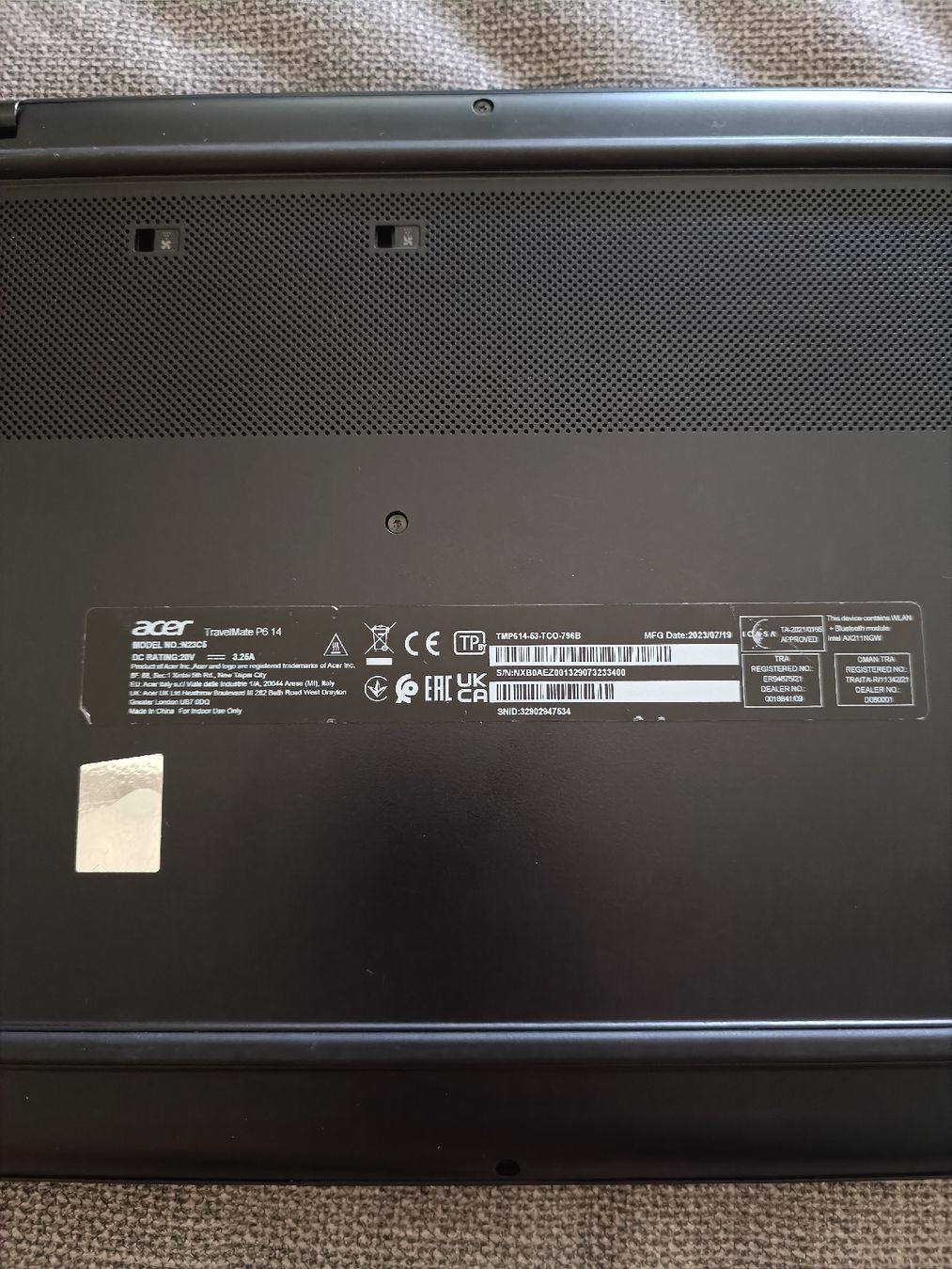 Acer Portables: Acer travel mate p6 14 – D'occasion à Basel par stu_zw2s 1
