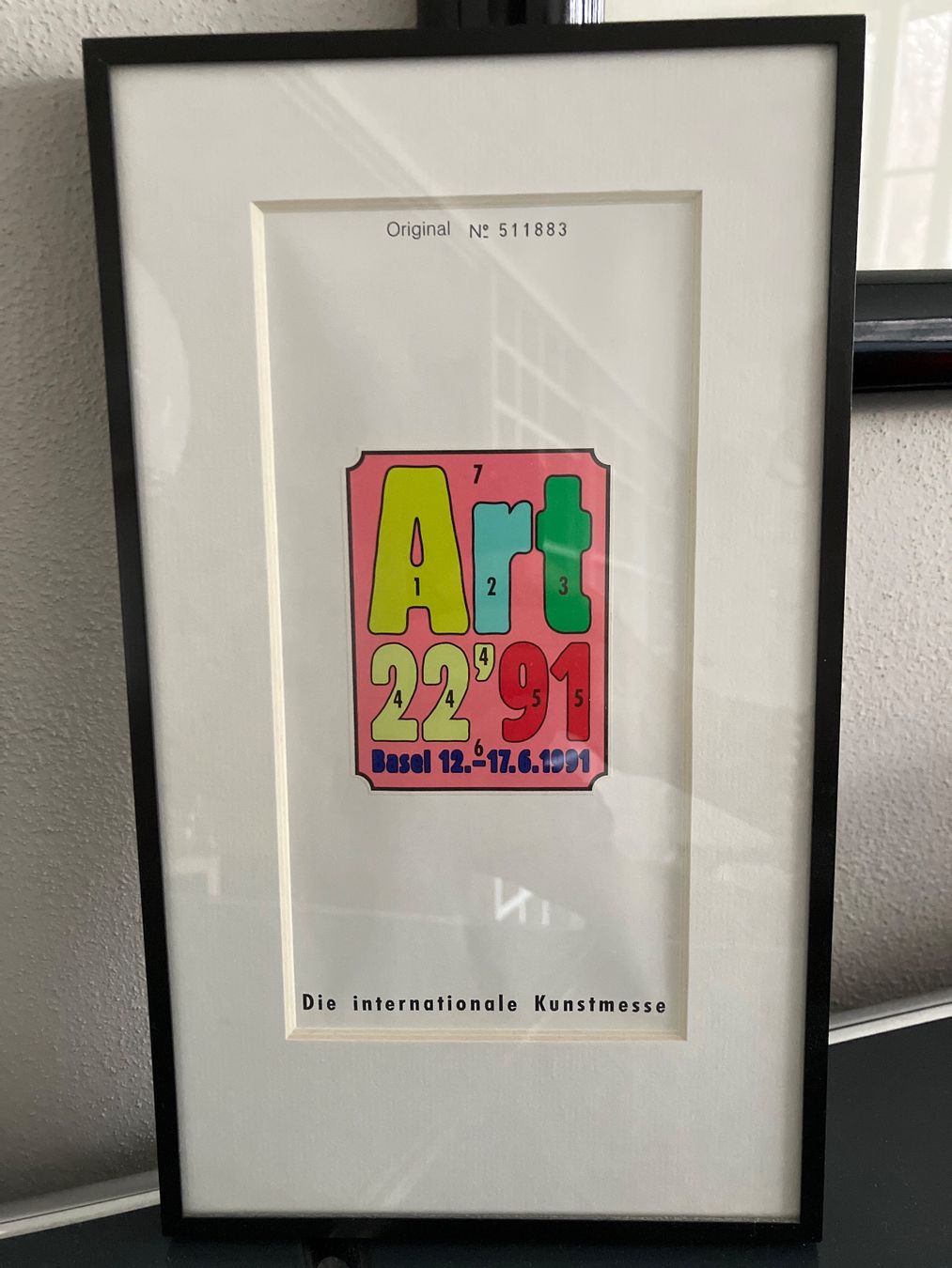 Foto & Immagini: Art Basel 1991 - Intern. Kunstmesse - Bild nummeriert – Usato da Winterthur venduto da pompea 1