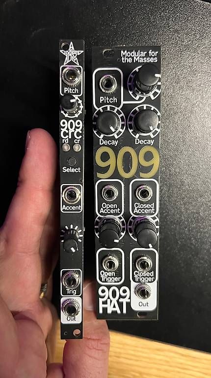 Musikinstrumente: Modular for the Masses - 2x Modules: 909 Hats & 909 CRC – Gebraucht aus Teufen AR von Seantyas