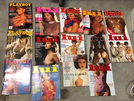 Männermagazine aus den 80er-Jahren
