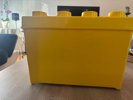 LEGO Sammlung vorsortiert – 2 Sortierboxen & gelbe Kiste