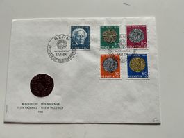 Bundesfeiertagsmarke 1964, Ersttagsbrief mit Sonderstempel