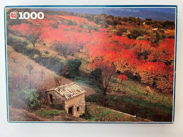 Puzzle: Jumbo-Puzzle "Kirschbäume", 1000 Teile – Usato da Spiez venduto da gwaagg-