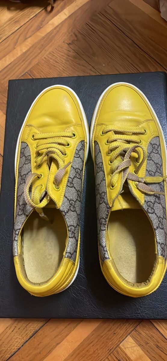 Scarpe da uomo: Baskets Cuir Gucci – Usato da Montreux venduto da Pipo7878 1