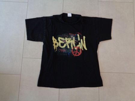 Herren T'shirt BERLIN schwarz Gr. S - 210912
