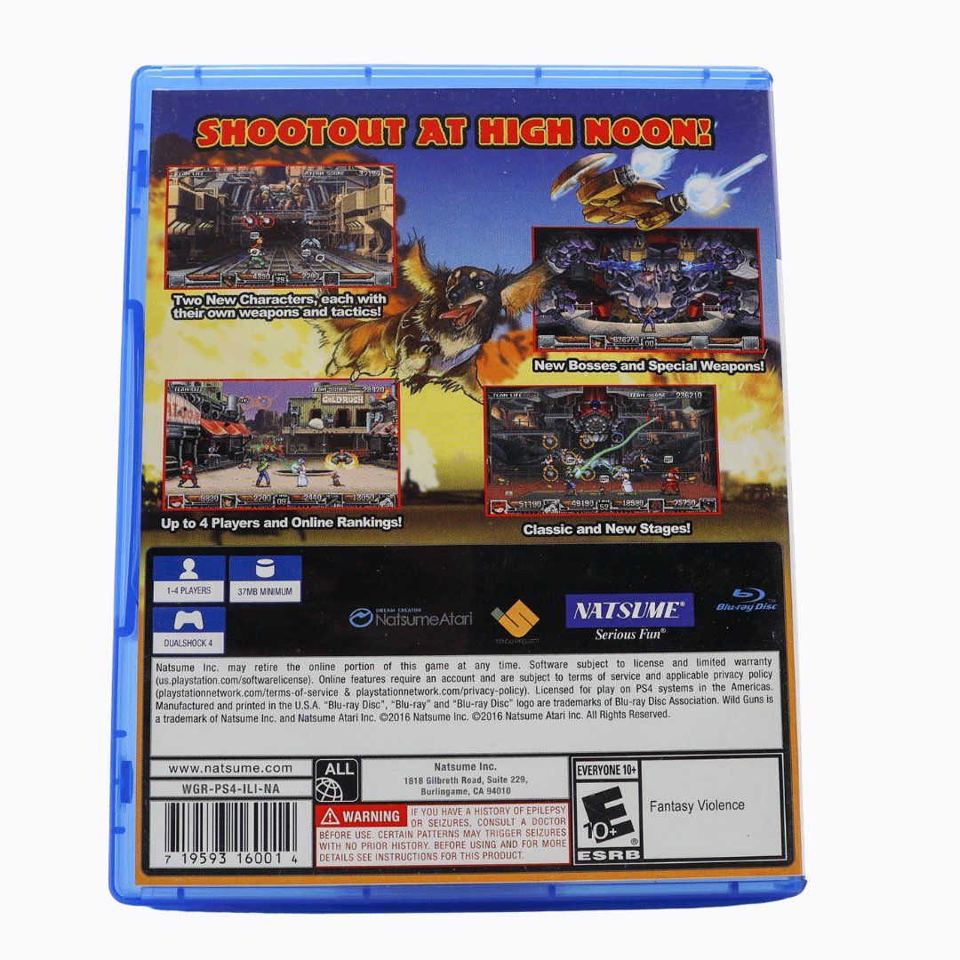 Jeux: Wild Guns Reloaded NTSC - PS4 – D'occasion à Paudex par dindeboy 1