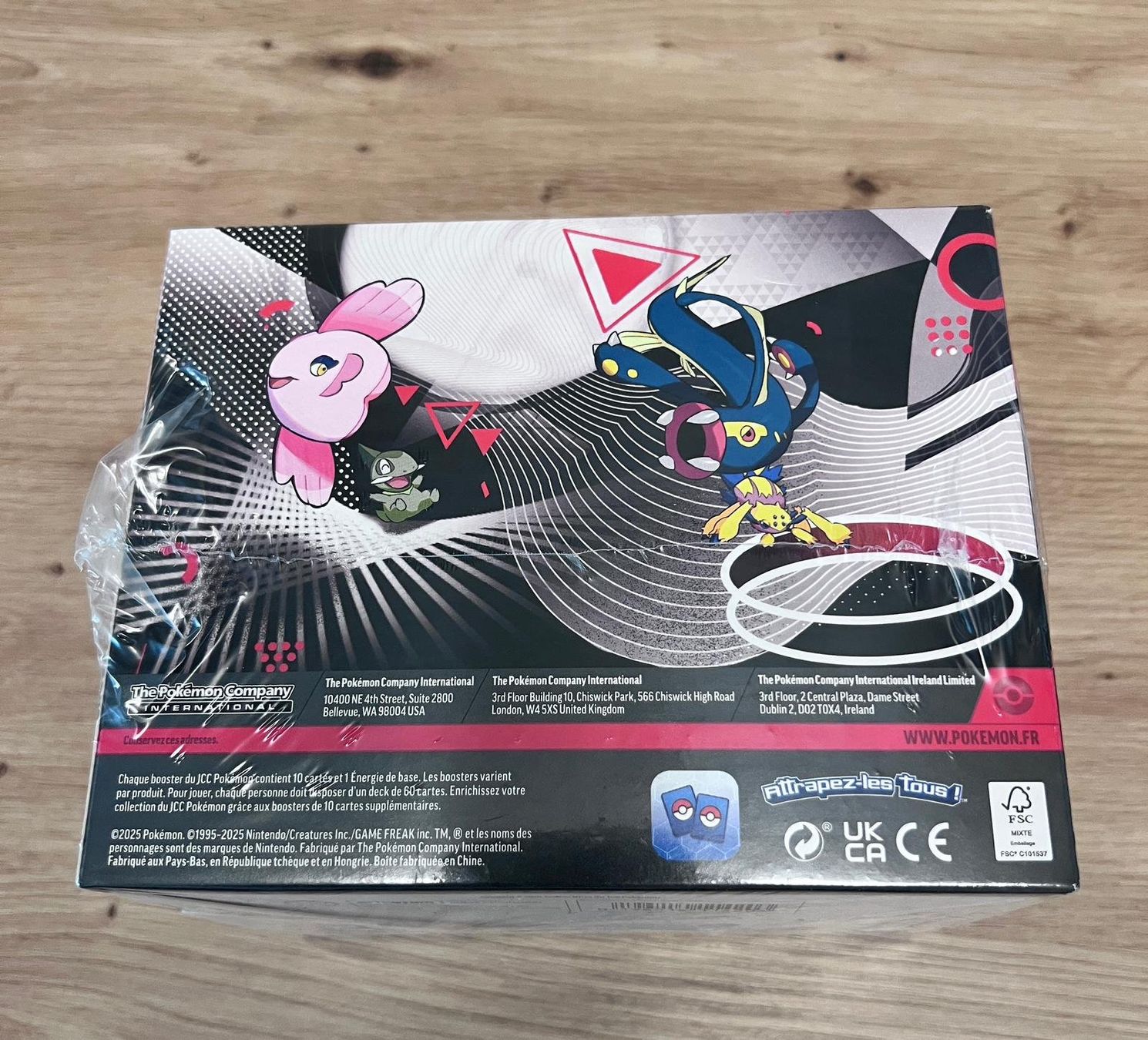 Pokémon Carte collezionabili: Black Bolt & White Flare Mini Tin Display FRZ – Nuovo e nell'imballaggio originale da Biel/Bienne venduto da S.Lee 2