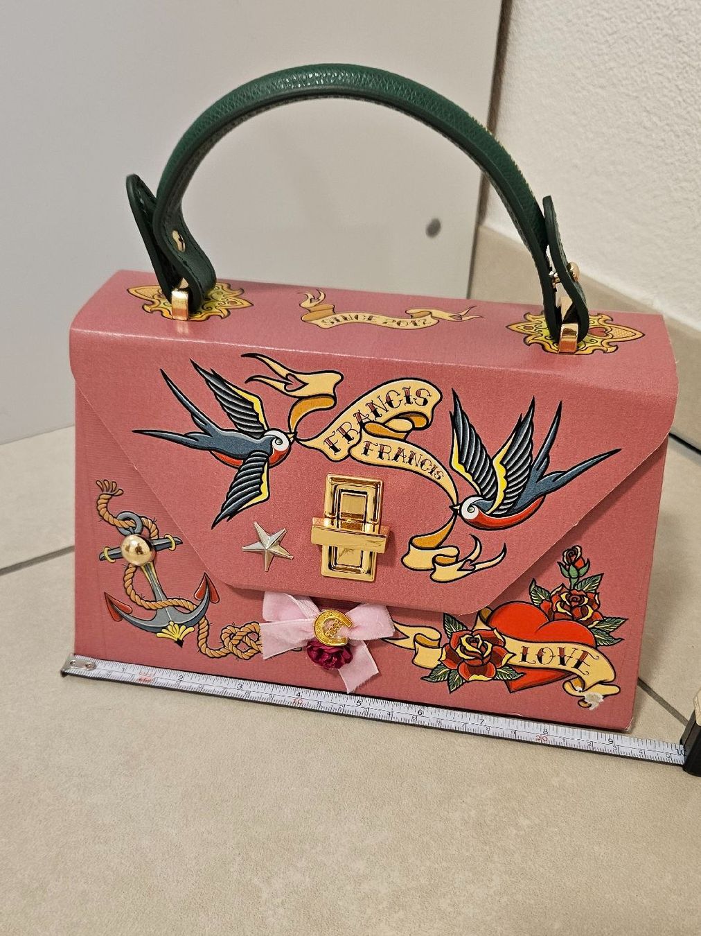 Sacs: Francis Francis Designer Karton-Handtasche – D'occasion à Schaan par car_wrv2
