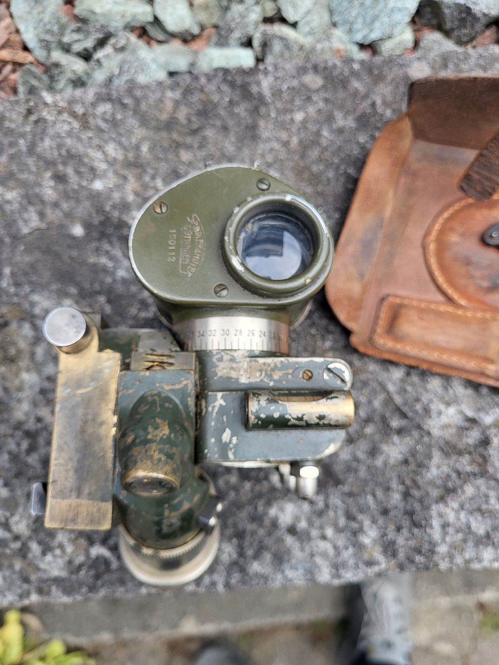 Schweizer Armee Armi bianche: Richtaufsatz Kanone – Usato da Obermumpf venduto da Dustie 1