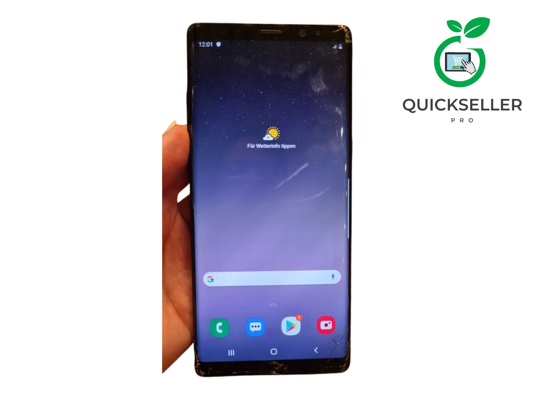 Samsung Telefoni cellulari / Smartphones: Samsung Galaxy Note 8 – Usato da Rotkreuz venduto da Quickseller-Pro