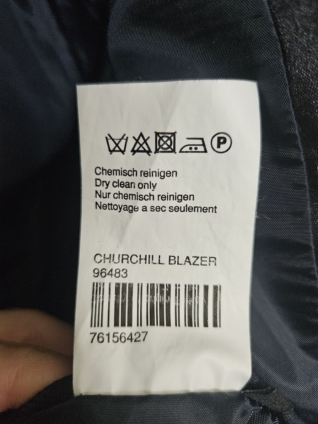 We Jacken: WE The Ultimate Collection: Herren Blazer, Grösse 44 – Gebraucht aus Rotkreuz von Bibi2405 3