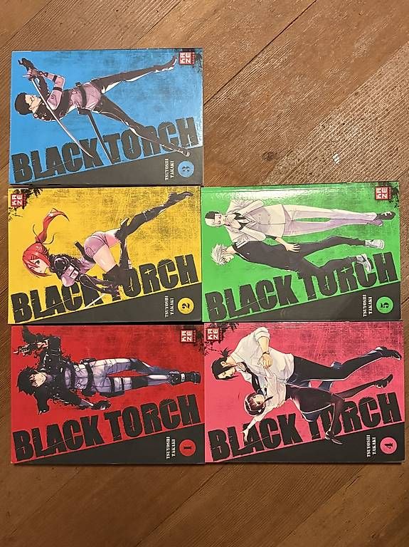 Comics: Black Torch Band 1-5 – Gebraucht aus Bremgarten b. Bern von llo_5tvc