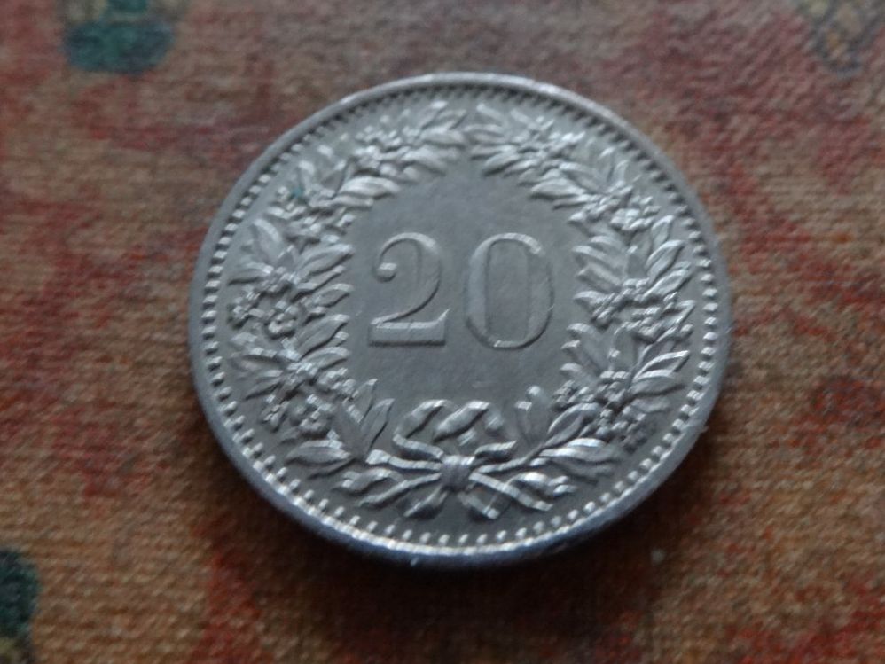 Tutti le monete: 20 Rp. 1980 – Usato da Romanel-sur-Lausanne venduto da Swift13 1