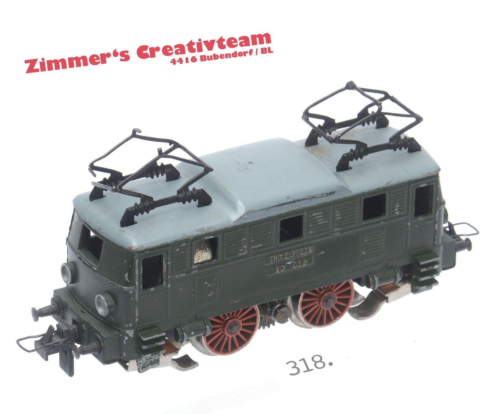 Trix Modellini di ferrovie: antike Trixexpress E-Lok 20 052, H0, eher selten – Usato da Bubendorf venduto da zimmers_creativteam