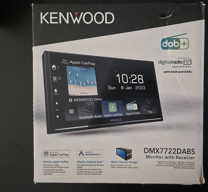 Audio- & Mediensysteme: Kenwood DMX7722DABS 2-Din Wireless Carplay / Android auto – Gebraucht aus Niederwangen BE von sch_m2x8 3