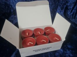 PartyLite - 12 Teelichter Passionate, Mood