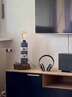 Handgefertigte Leuchtturm-Lampe aus Sardinien
