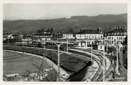 ZUG Bahnhof ZG gel. 1946!