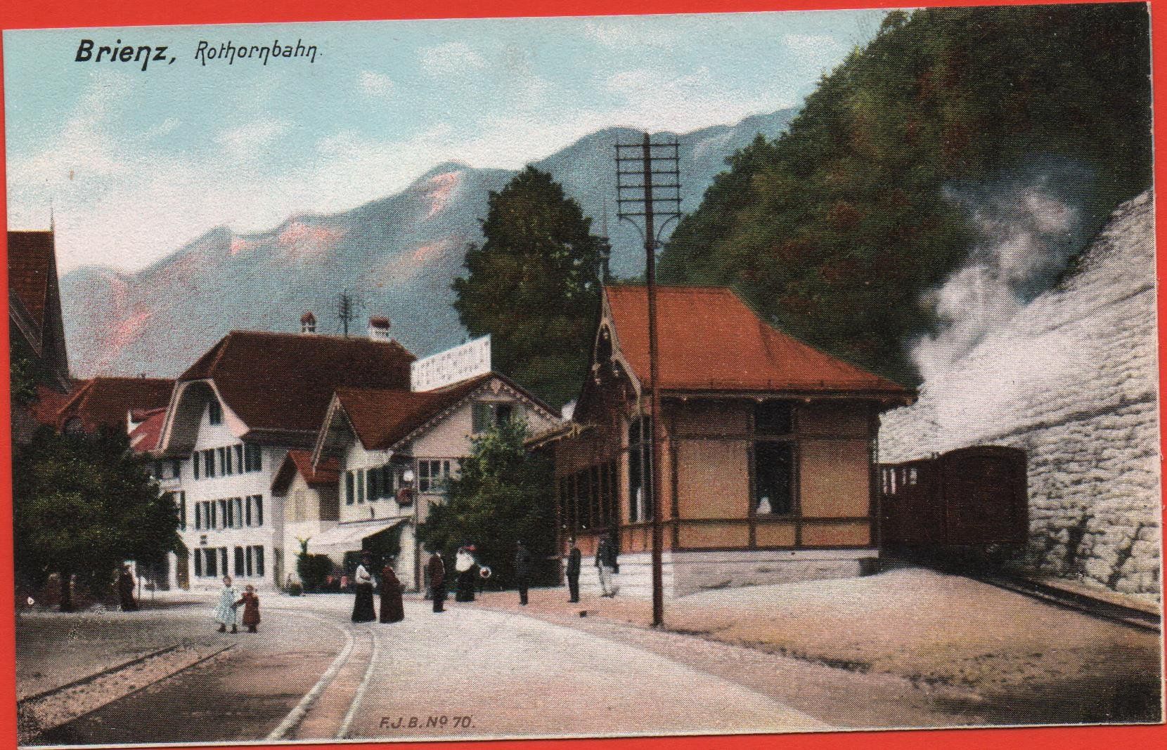Cartoline postali: BRIENZ Rothornbahn – Nuovo (secondo la descrizione) da Jona venduto da philajona