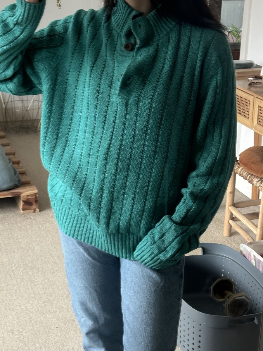 Brooks Maglioni & Felpe: Brooks Brothers Green Button Pullover – Nuovo (secondo la descrizione) da Blonay venduto da sae_6sgw 2