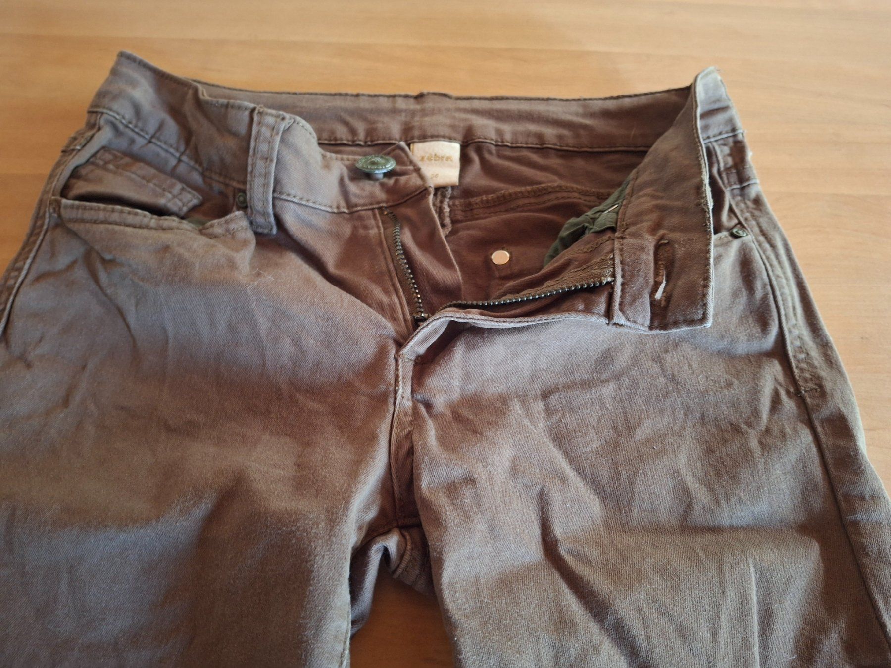 Zebra Hosen: Pantalon marron taille 36 marque Zebra 98% coton – Gebraucht aus Villiers von san_jn5w 4
