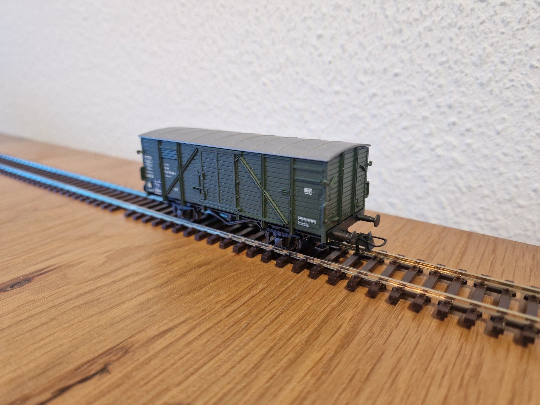 Roco Modellini di ferrovie: DB Bauzug Begleitwagen H0 – Usato da Matten b. Interlaken venduto da lor_hr9w 2