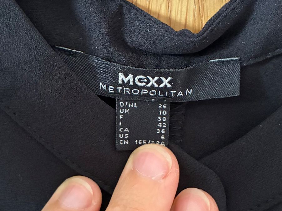 Mexx Top: Mexx, Top schwarz Grösse S – Usato da Bättwil venduto da tre_tj9g 3