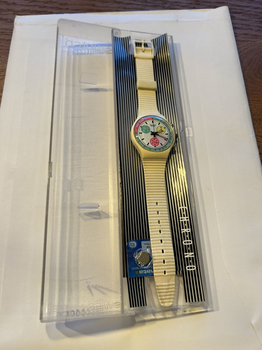 Swatch Orologi: Swatch white horses – Usato da Baar venduto da mic_8hzn