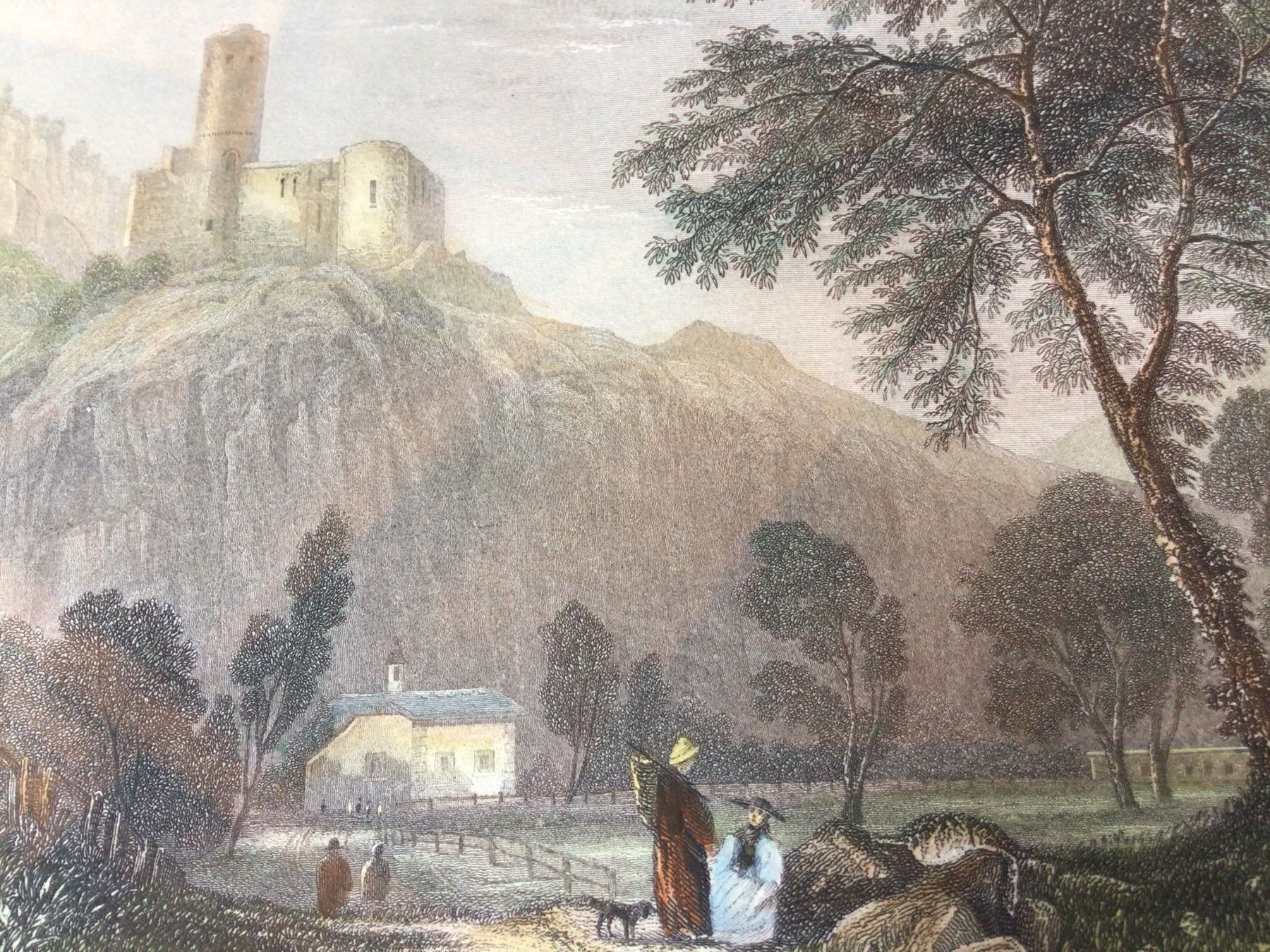 Incisioni: Gravure Château de la Batia – Usato da Némiaz (Chamoson) venduto da Patoshi 1
