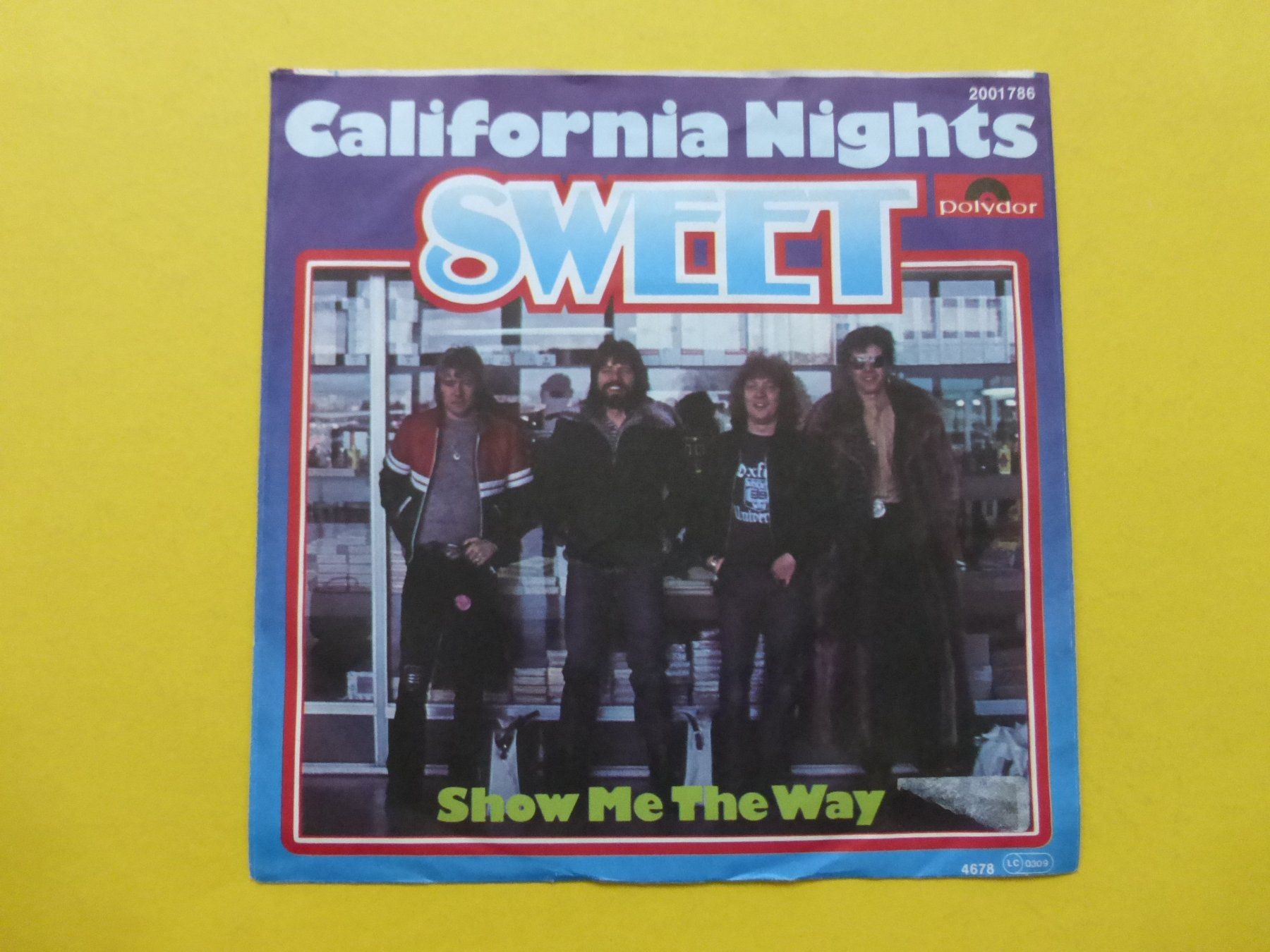 Dischi in vinile: The Sweet - California Nights – Usato da Zürich venduto da Swiss57 1