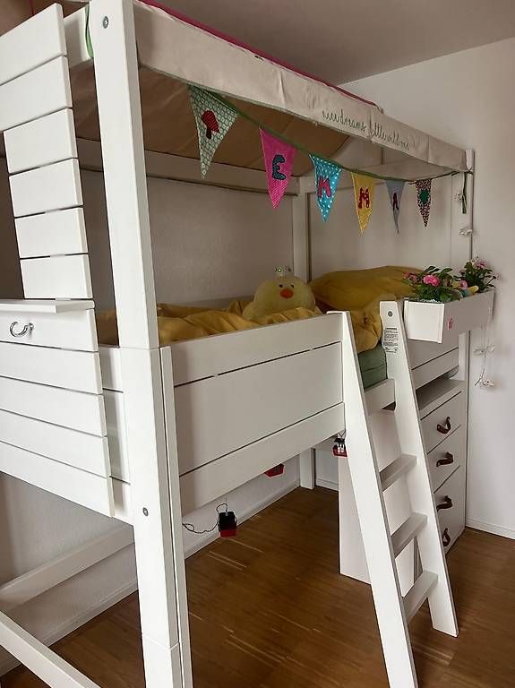 Lifetime Brands Betten: Lifetime Halbhochbett mit Kommode – Gebraucht aus Ibach von Rgwerder