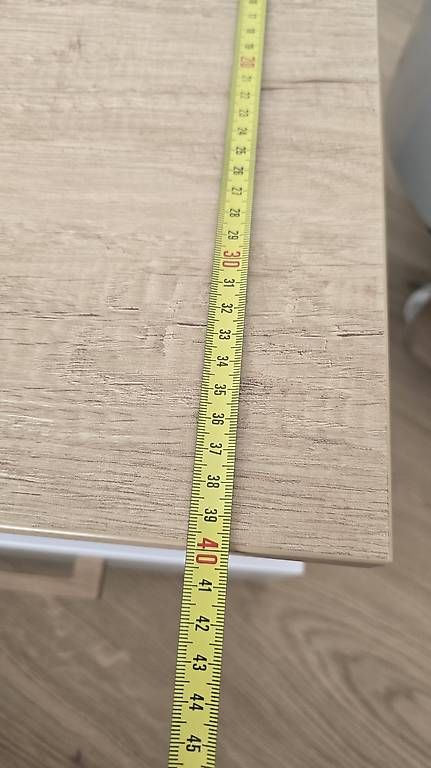 Tables de nuit: 2x Nachttisch weiss mit Eiche – D'occasion à Siegershausen par jen_rx7s 3
