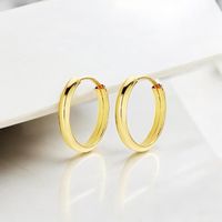 Creolen Ohrringe - Gelbgold 18 Karat (750)