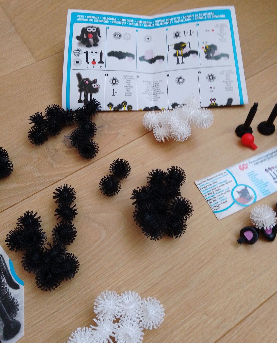 Kit bricolage: Bunchems Pets Animaux 60+ Teile – Usato da Wohlen AG venduto da salamanderspielwaren 4
